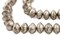 Mali Silver Bicone Beads - Full Strand of African Metal Saucer Spacer Beads - The Bead Chest (11x16mm)